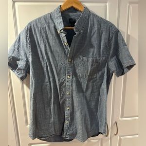 J Crew short sleeve button down